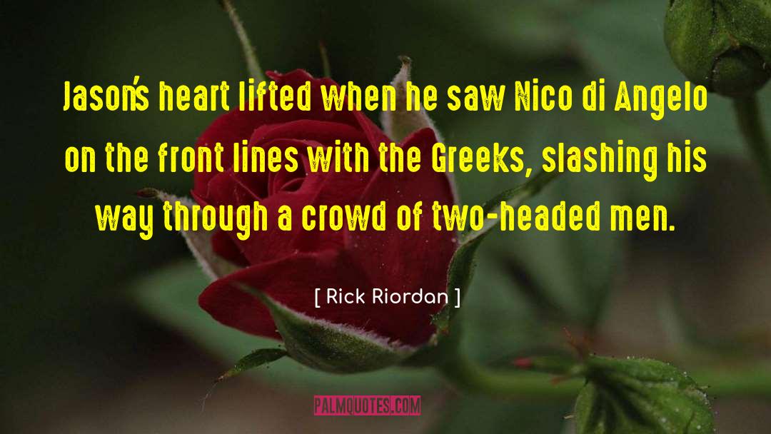 Nido Di Angelo quotes by Rick Riordan