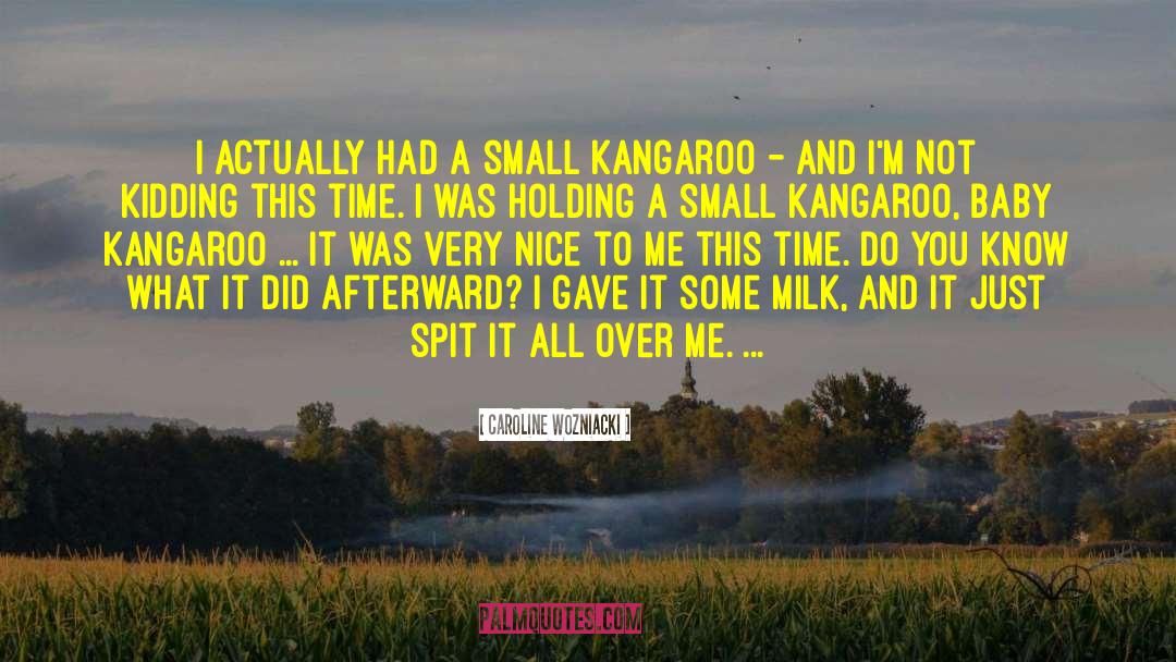Nido Milk quotes by Caroline Wozniacki