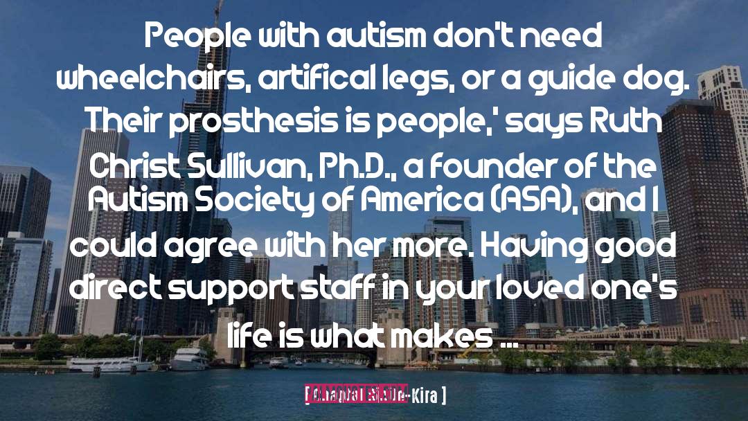 Nids Autism quotes by Chantal Sicile-Kira