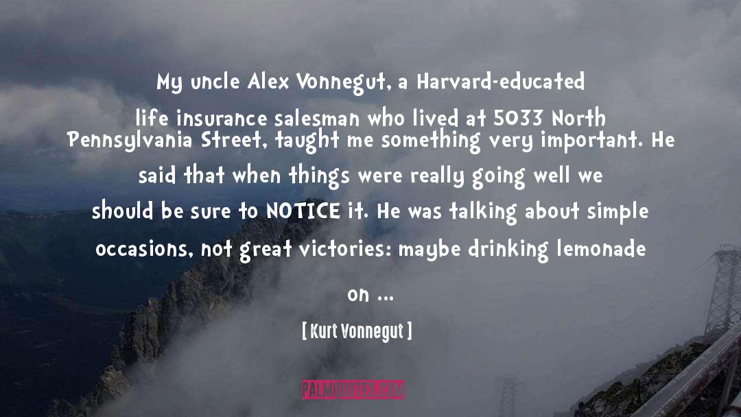 Niece And Uncle quotes by Kurt Vonnegut