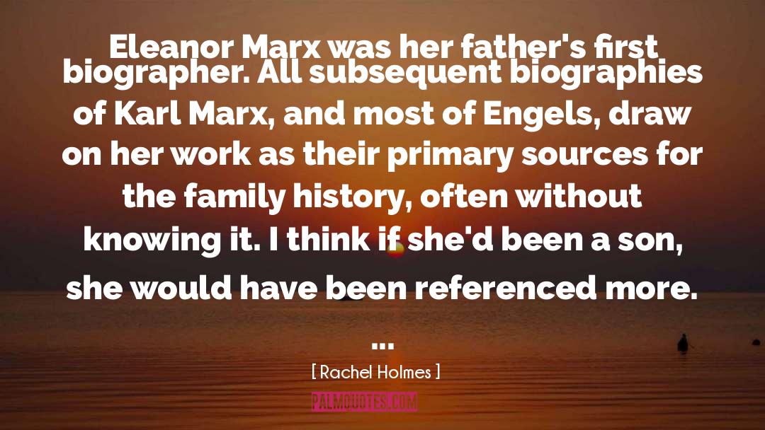 Niedringhaus Family History quotes by Rachel Holmes