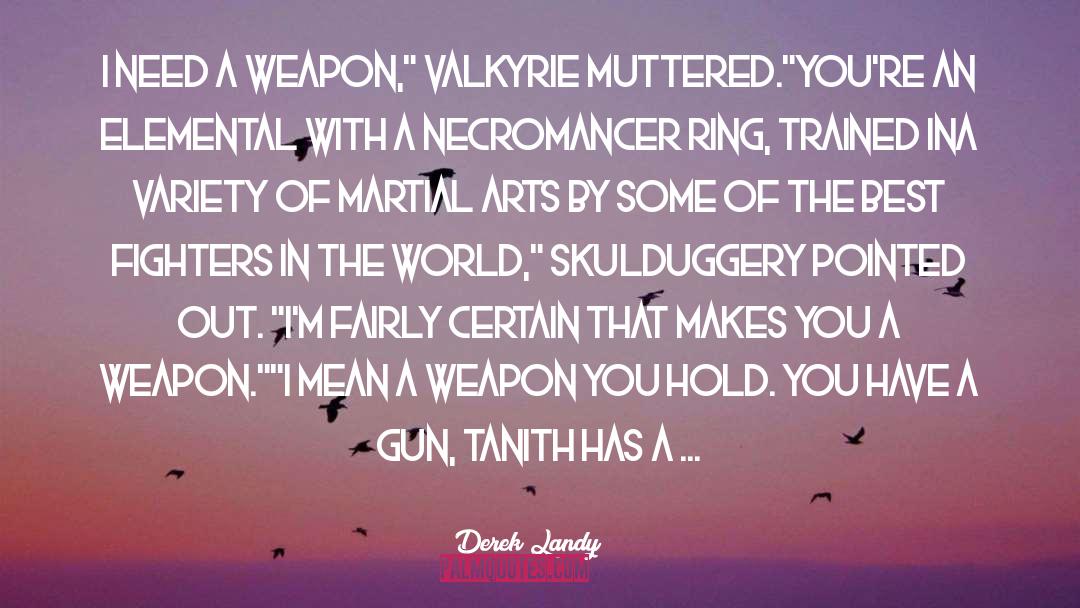 Niflheim Valkyrie quotes by Derek Landy