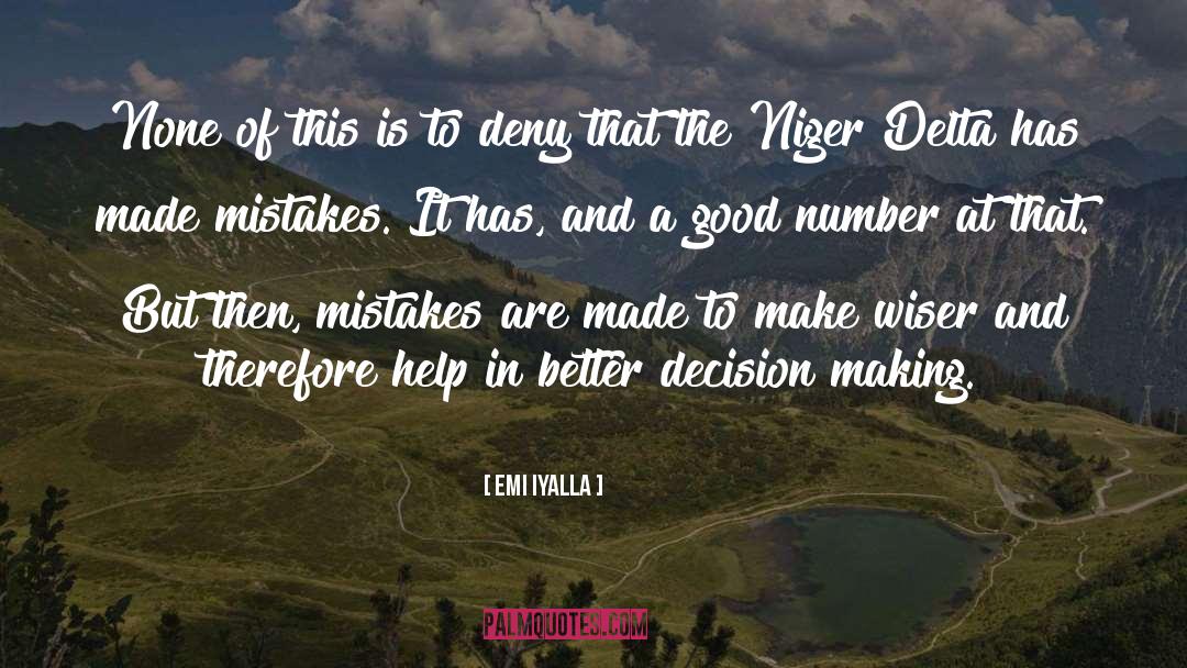 Niger Delta quotes by Emi Iyalla
