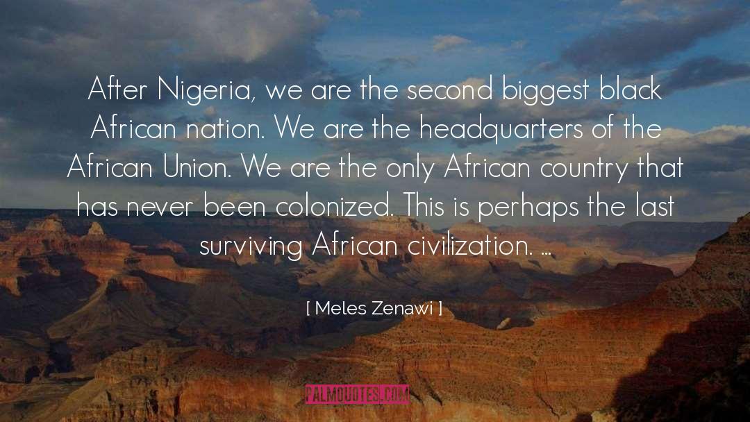 Nigeria quotes by Meles Zenawi