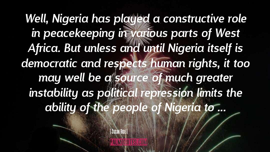 Nigeria quotes by Susan Rice