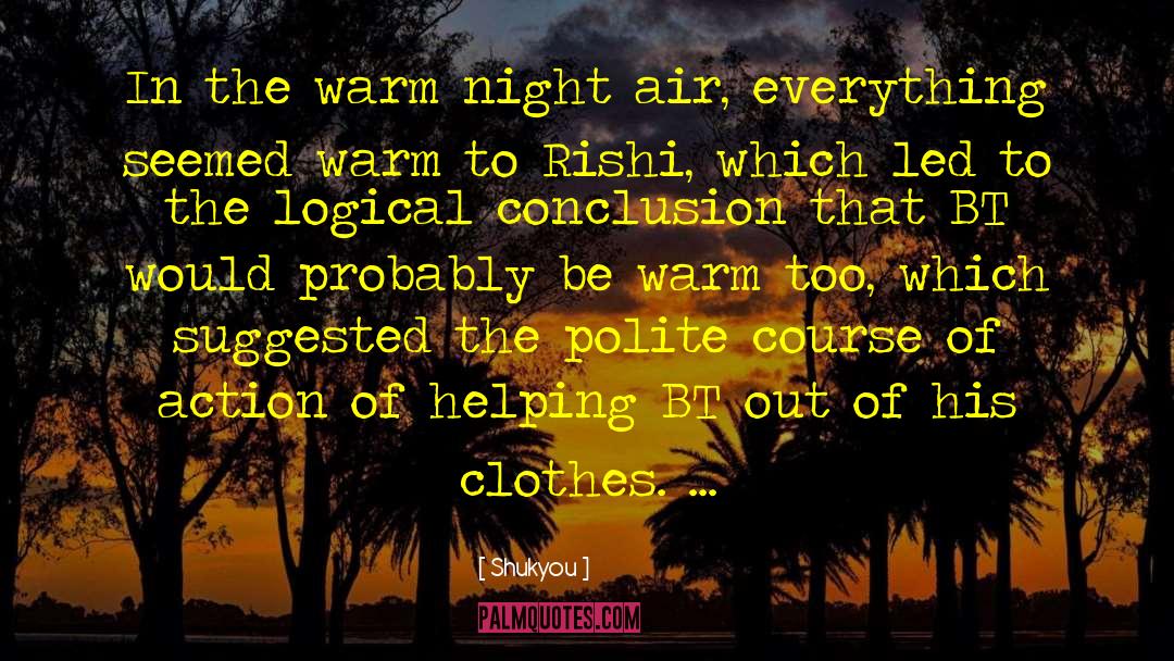 Night Air quotes by Shukyou