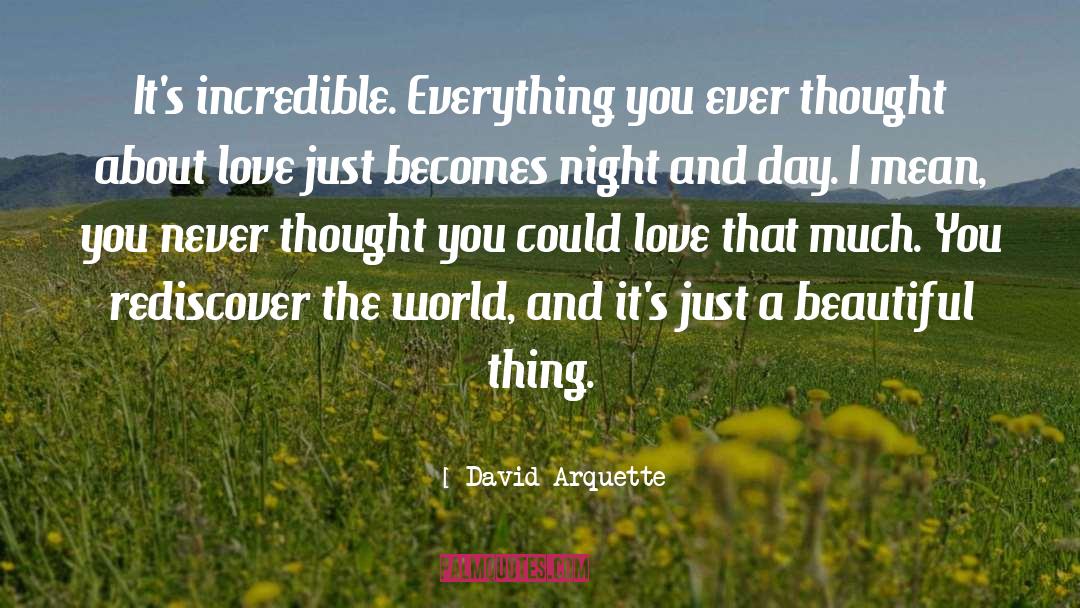 Night And Day quotes by David Arquette