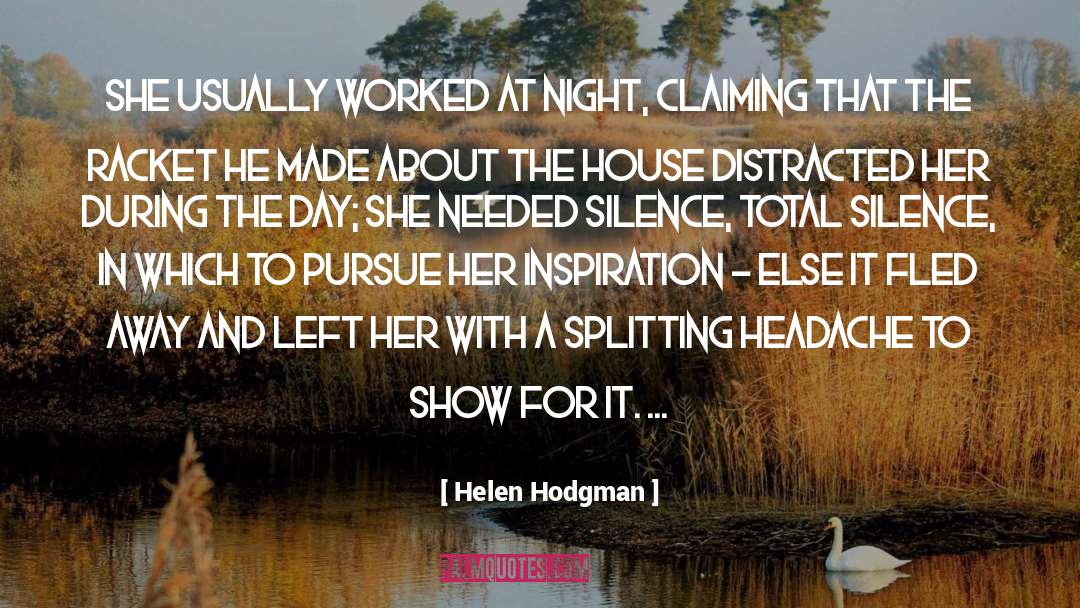 Night At The Museum quotes by Helen Hodgman
