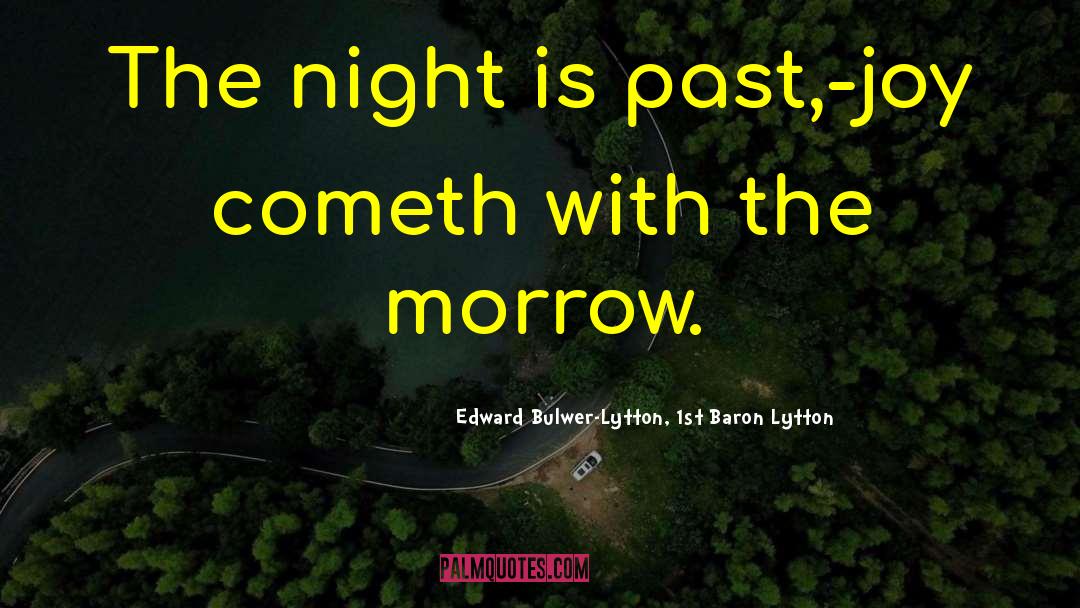 Night Embrace quotes by Edward Bulwer-Lytton, 1st Baron Lytton