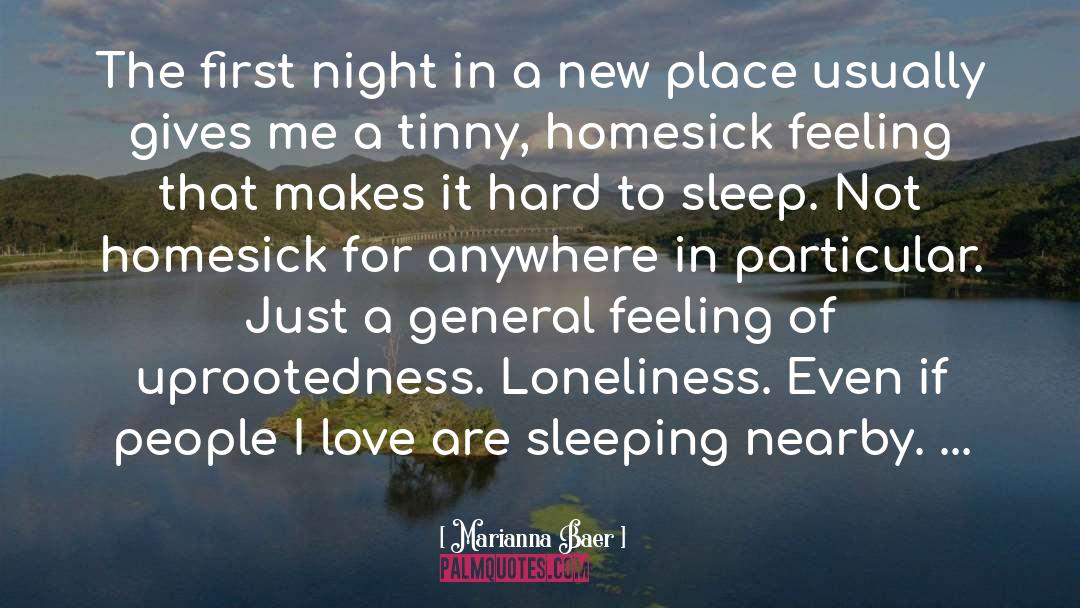 Night In quotes by Marianna Baer