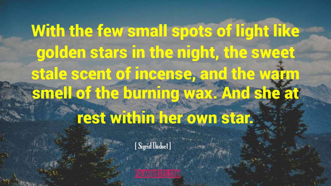 Night Jasmine quotes by Sigrid Undset