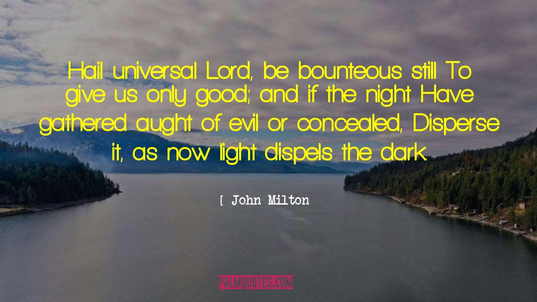 Night Light quotes by John Milton