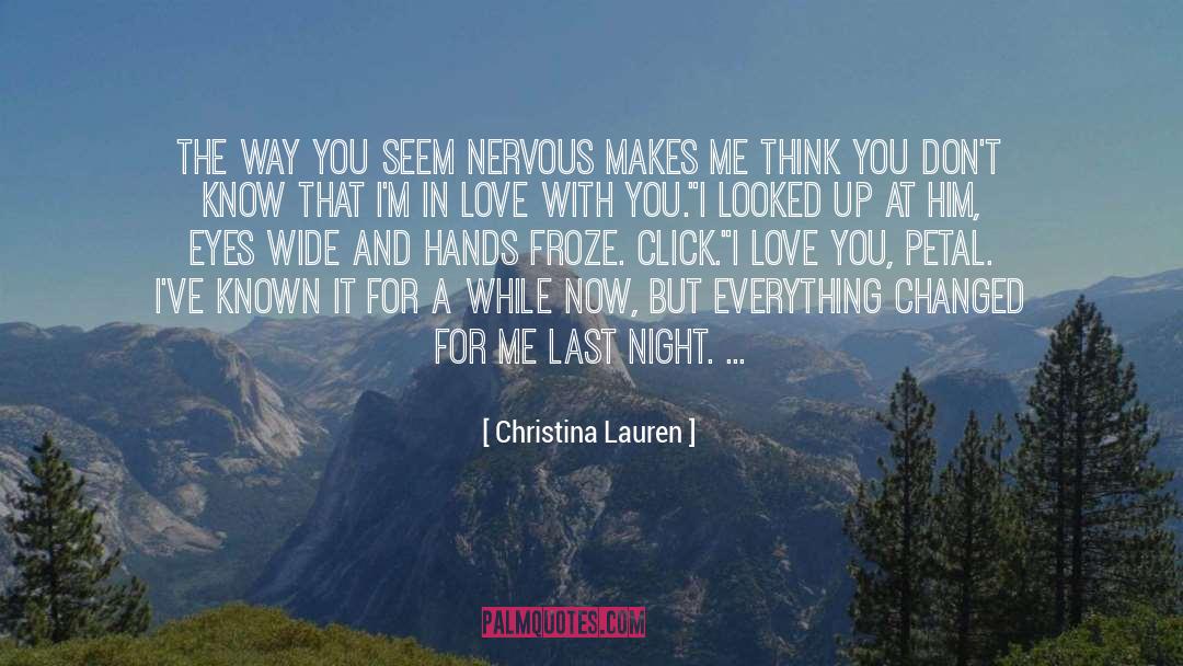 Night Love quotes by Christina Lauren