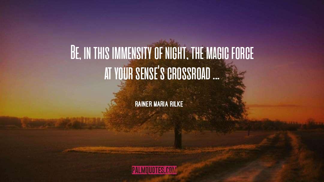 Night Magic quotes by Rainer Maria Rilke