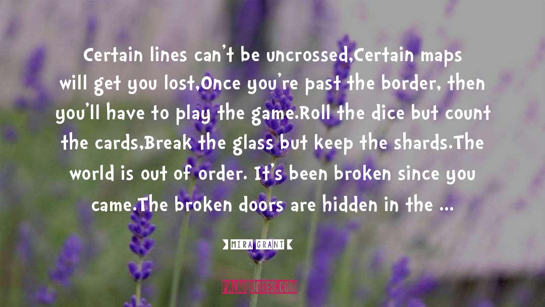 Night Of The Broken Glass quotes by Mira Grant