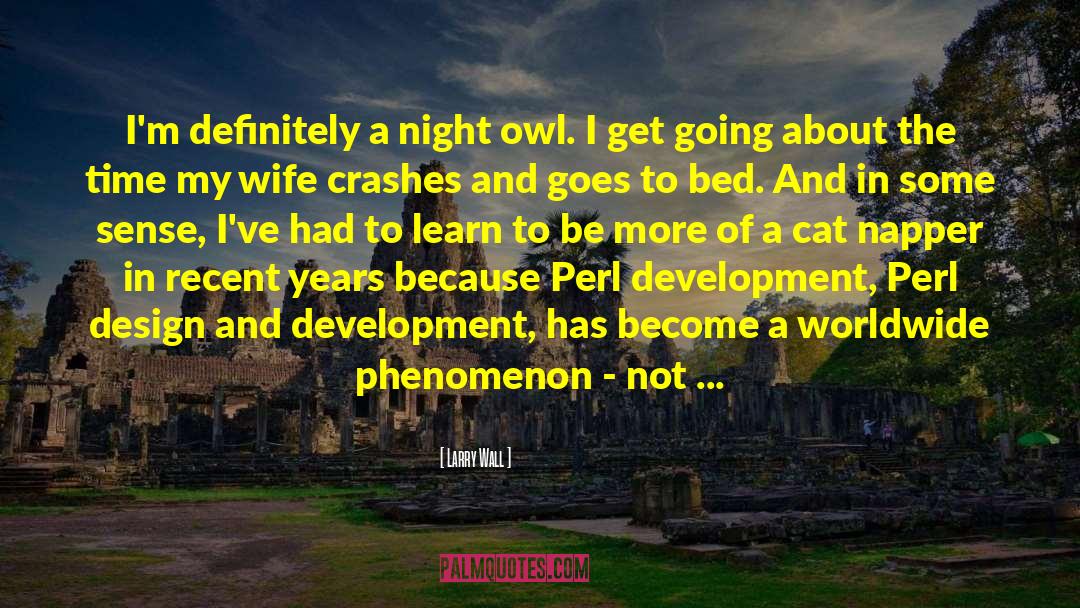 Night Owl quotes by Larry Wall