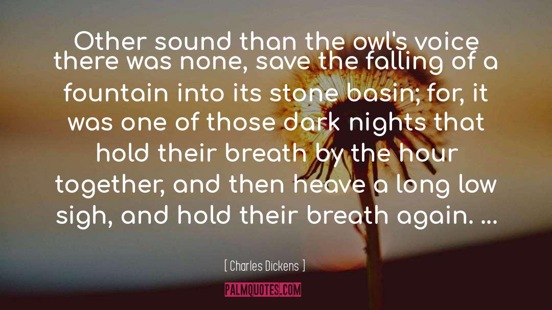 Night Owl quotes by Charles Dickens