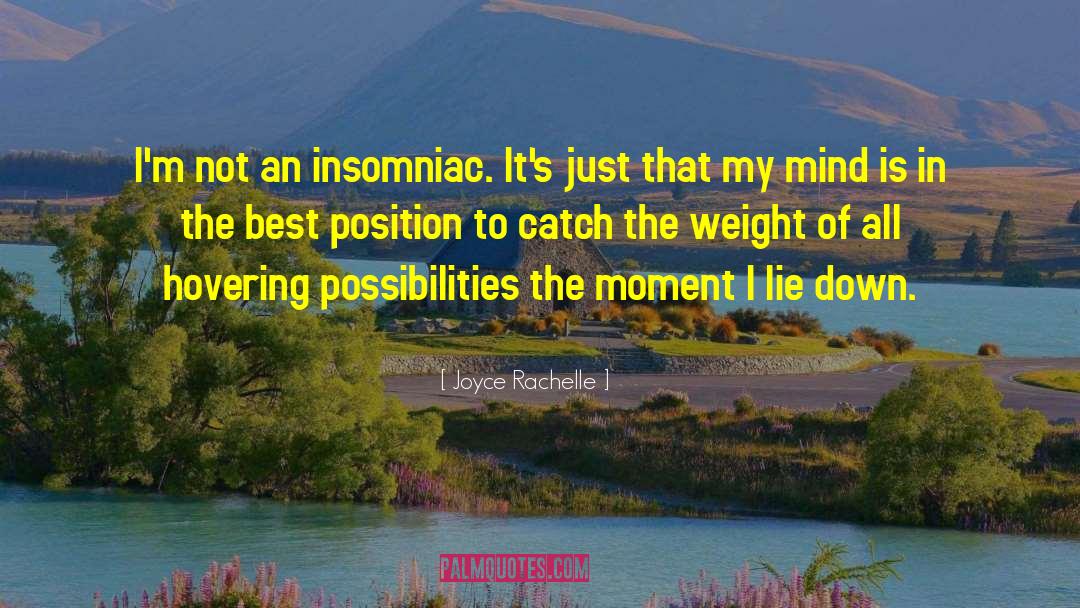 Night Owl quotes by Joyce Rachelle