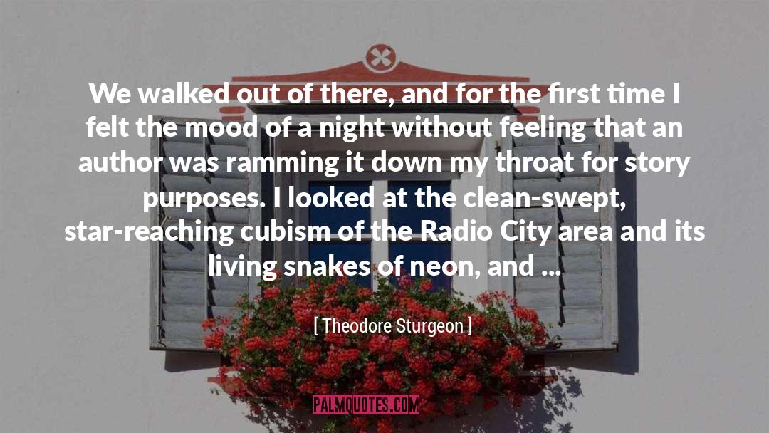 Night quotes by Theodore Sturgeon