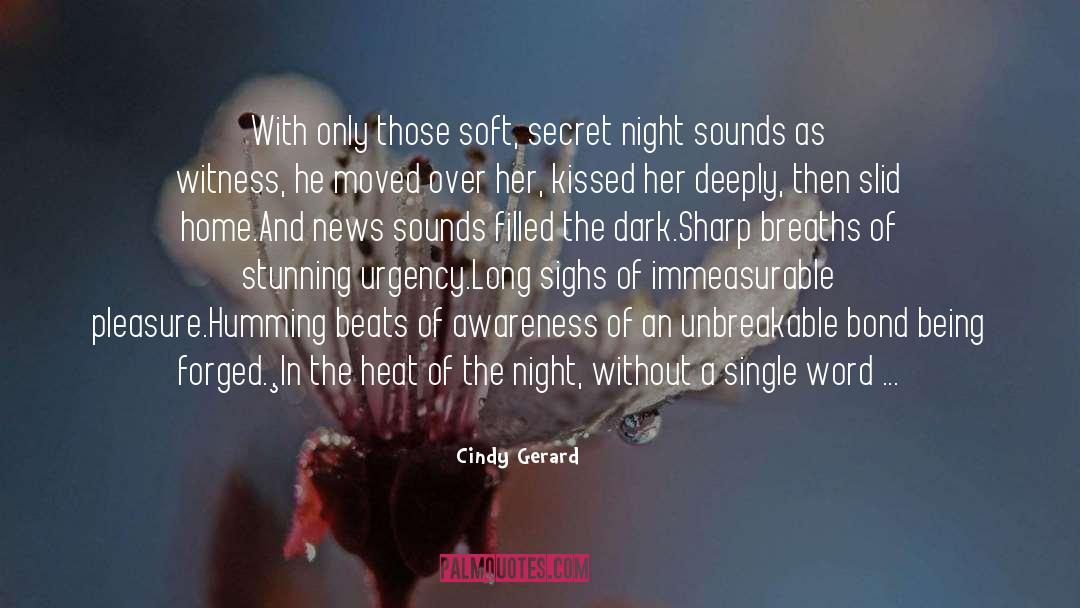 Night Sounds quotes by Cindy Gerard