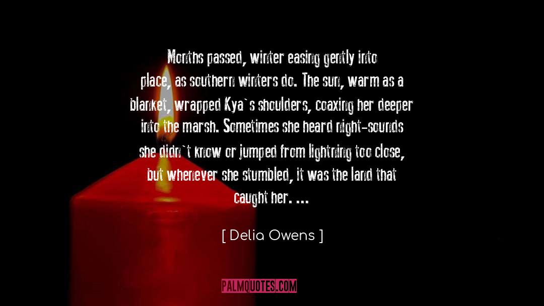 Night Sounds quotes by Delia Owens
