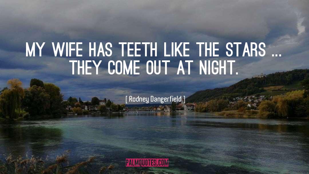 Night Stars quotes by Rodney Dangerfield