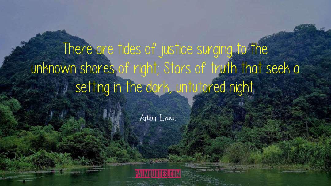 Night Stars quotes by Arthur Lynch