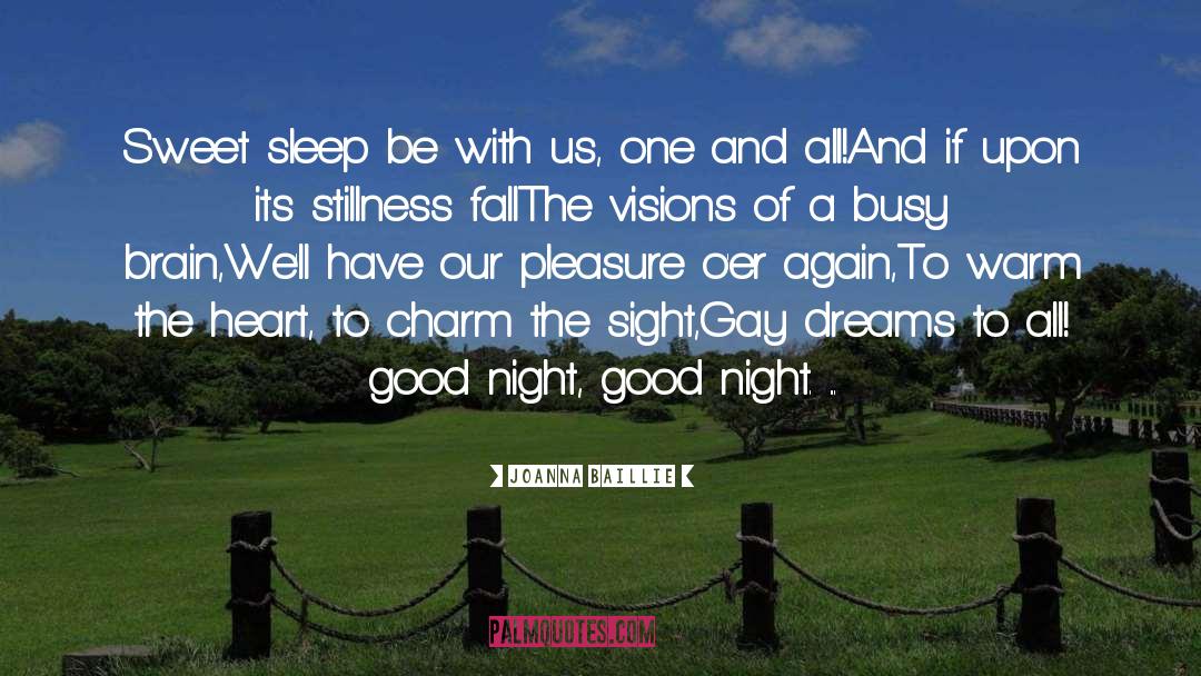 Night Stars quotes by Joanna Baillie