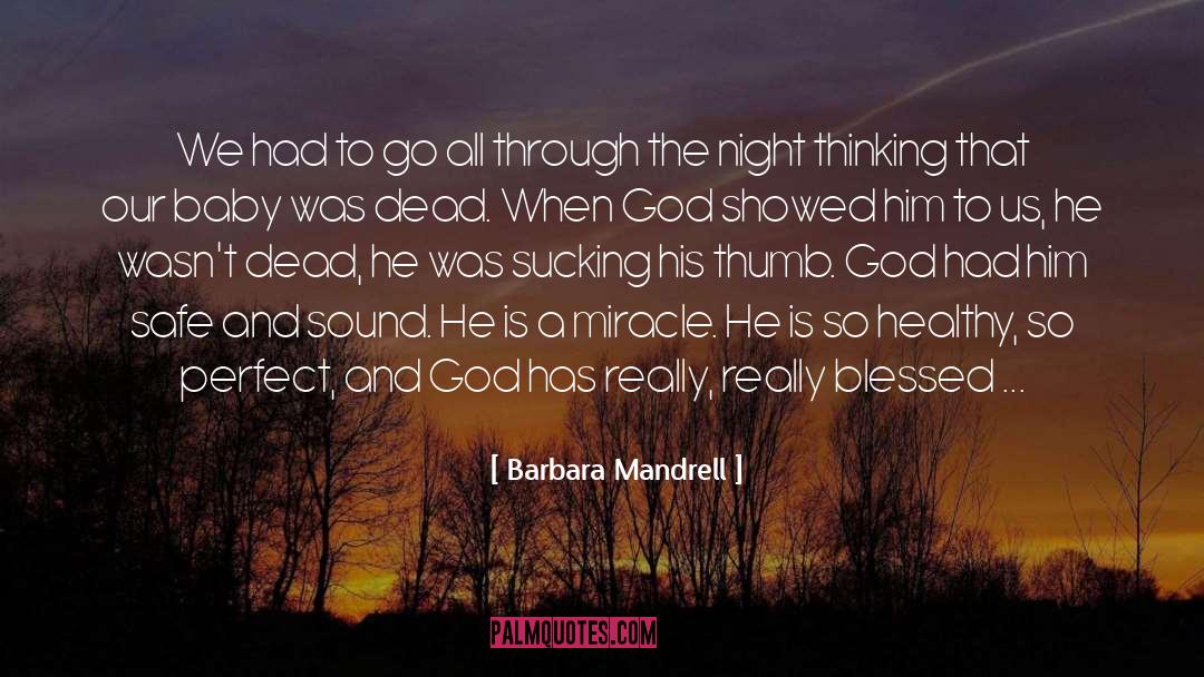 Night Thinking quotes by Barbara Mandrell