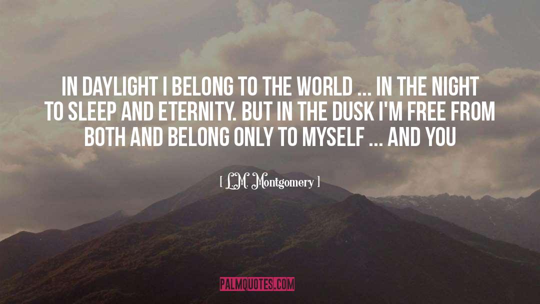 Night Vision quotes by L.M. Montgomery