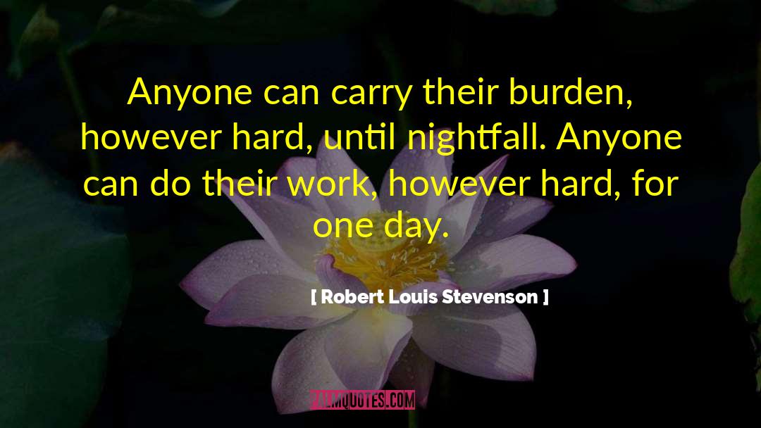 Nightfall quotes by Robert Louis Stevenson