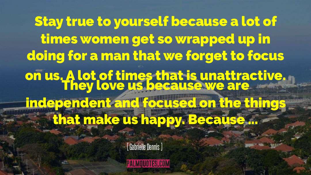 Nighties For Women quotes by Gabrielle Dennis