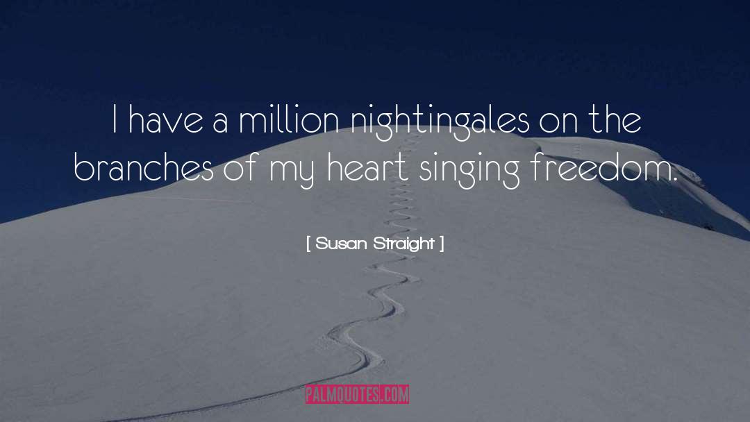 Nightingales quotes by Susan Straight