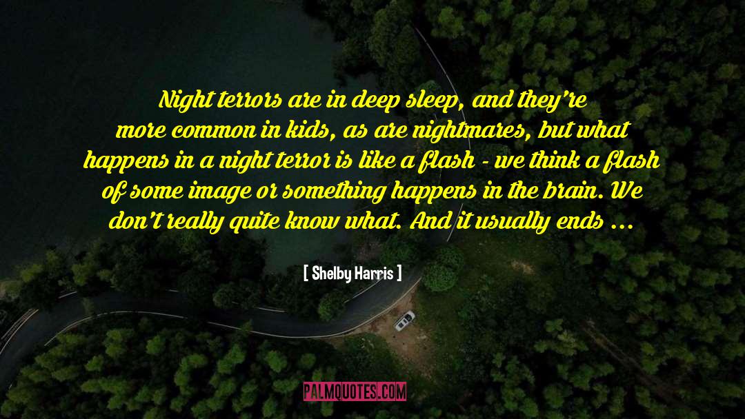 Nightmares quotes by Shelby Harris