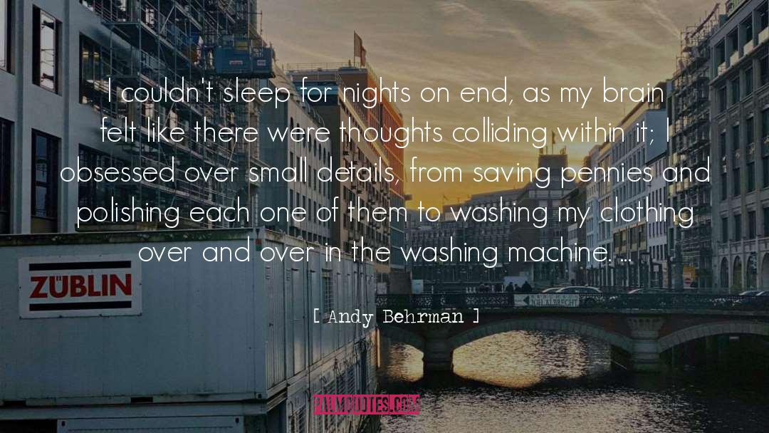 Nights In Rodanthe quotes by Andy Behrman