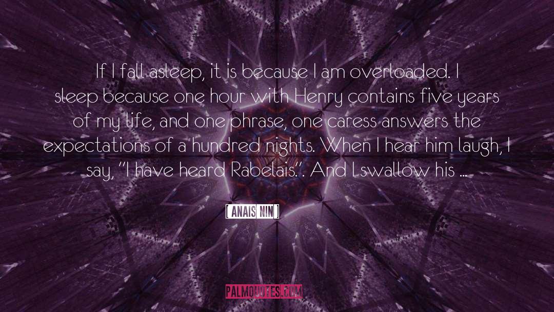 Nights quotes by Anais Nin