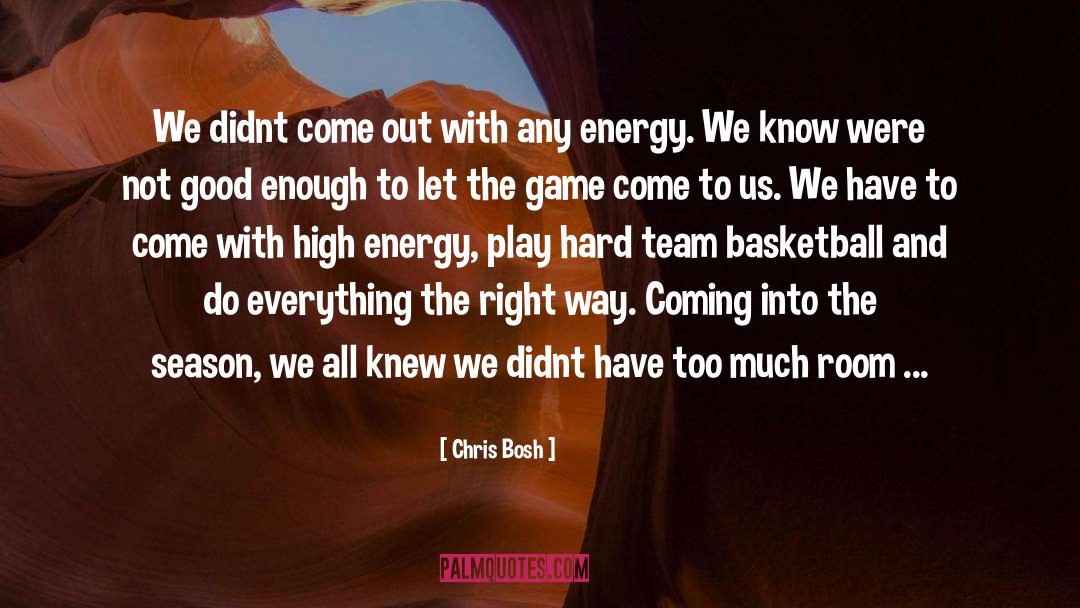 Nights The Game quotes by Chris Bosh