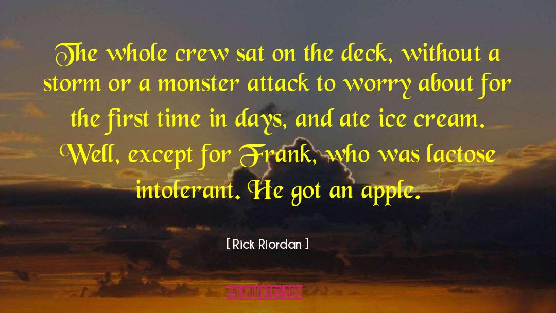 Nightwalker Monster quotes by Rick Riordan