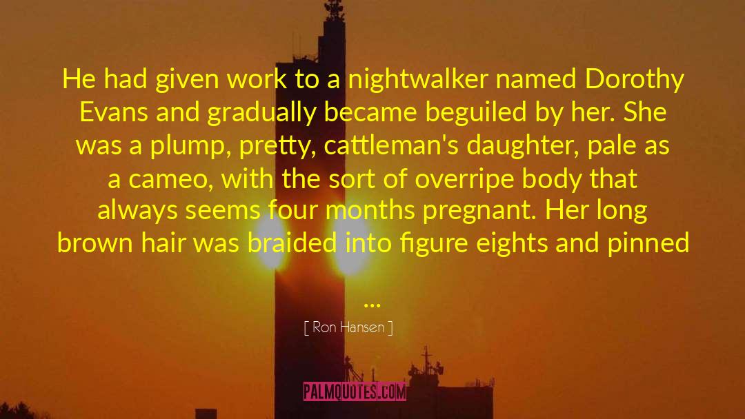 Nightwalker quotes by Ron Hansen
