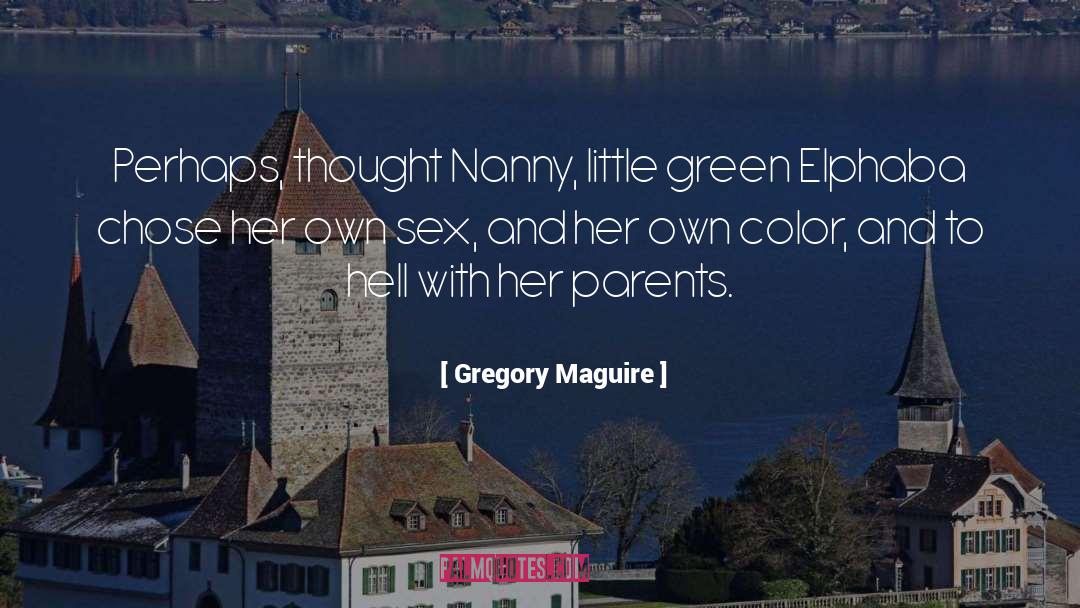 Niir Thropp quotes by Gregory Maguire