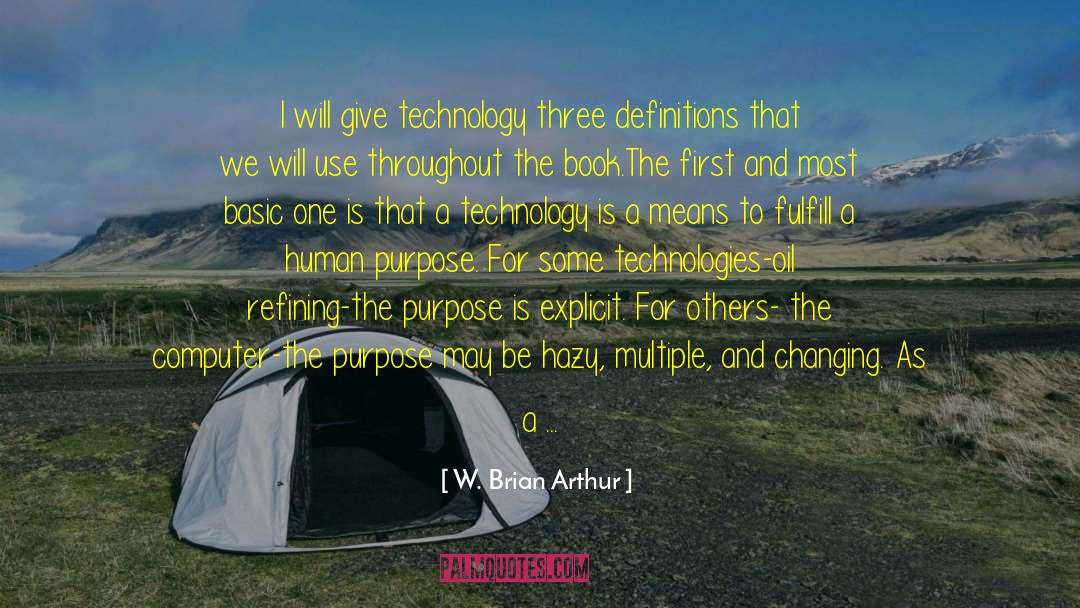 Nijhawan Electronics quotes by W. Brian Arthur