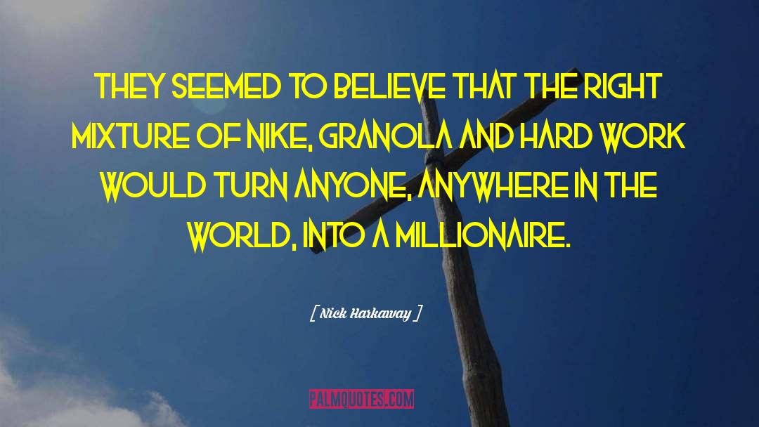 Nike quotes by Nick Harkaway