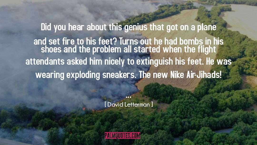 Nike quotes by David Letterman