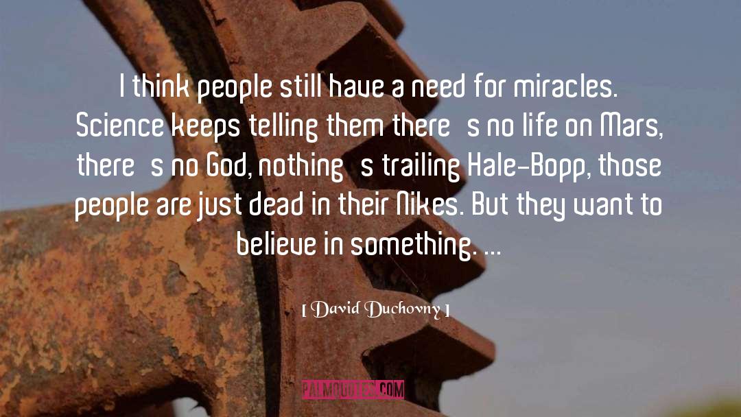 Nike quotes by David Duchovny