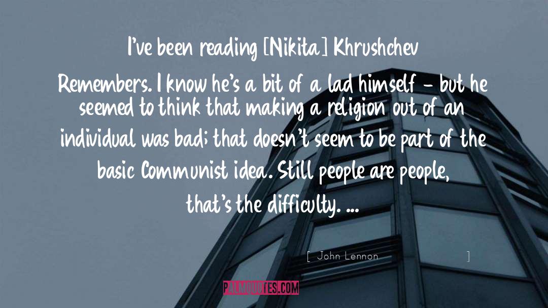 Nikita quotes by John Lennon