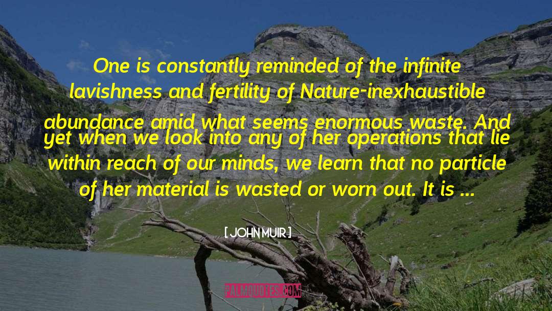 Nikitin Material quotes by John Muir