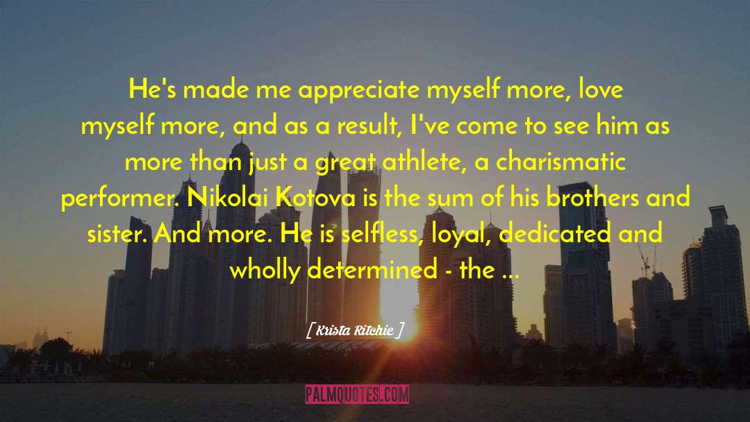 Nikolai Kotova quotes by Krista Ritchie