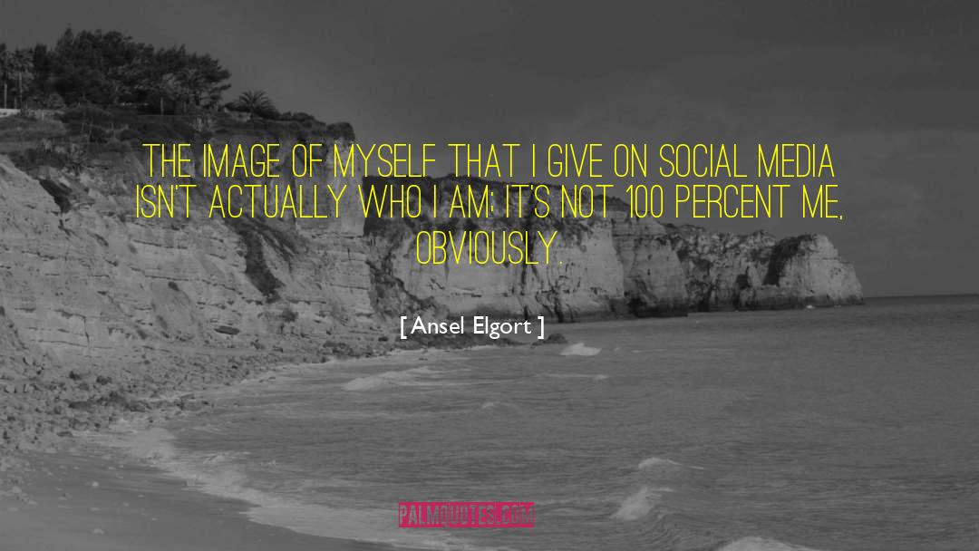 Nikon F 100 quotes by Ansel Elgort