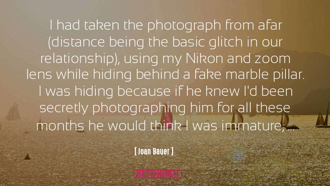 Nikon quotes by Joan Bauer
