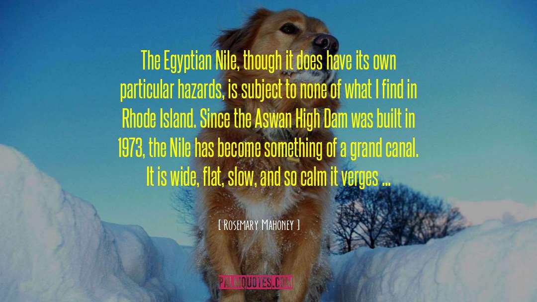 Nile quotes by Rosemary Mahoney